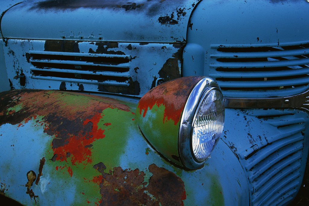 Detail of Abandoned Truck by Anonymous
