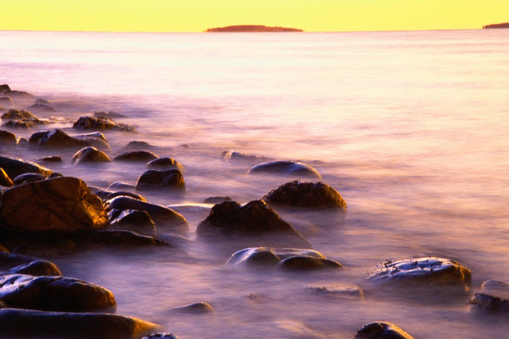 Detail of Rocky Shores of Bass Harbor by Anonymous