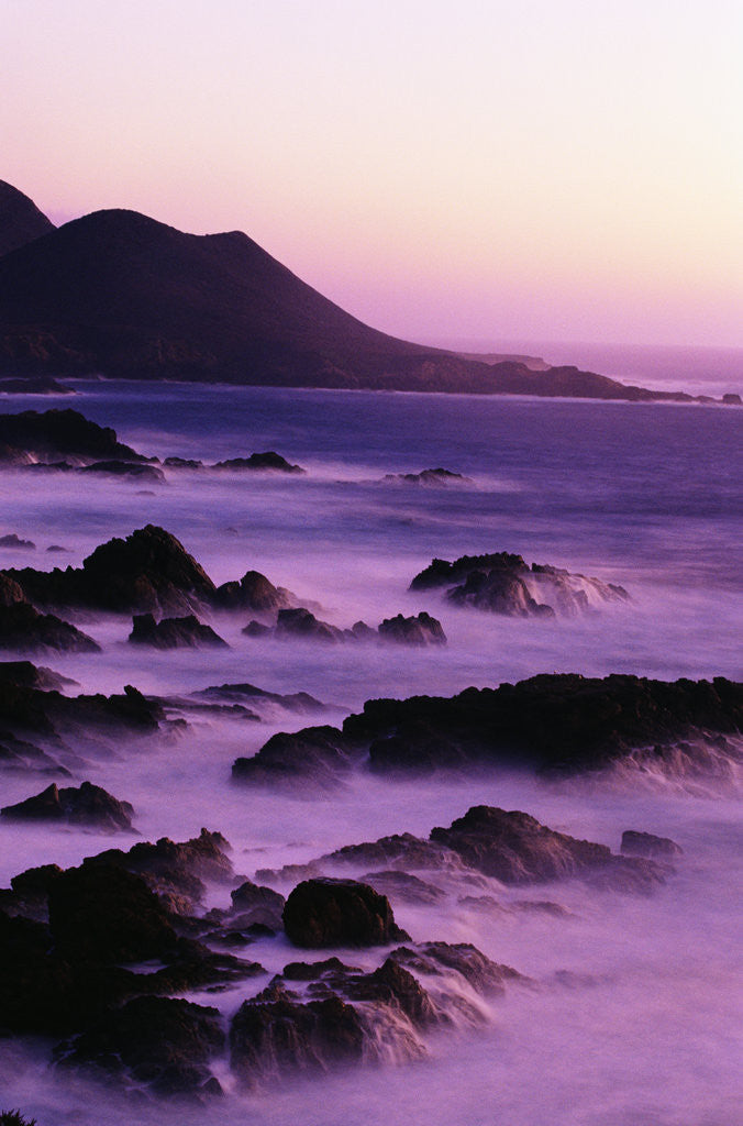 Detail of Sunset from Big Sur Coast by Anonymous