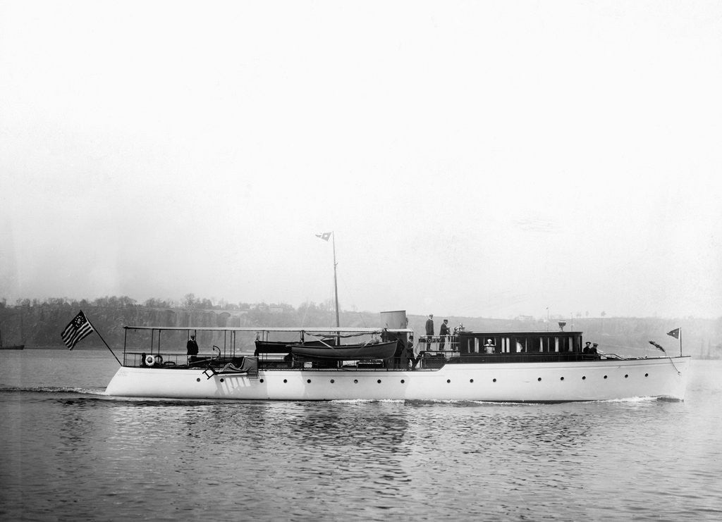 Detail of Yacht Topsy by Anonymous