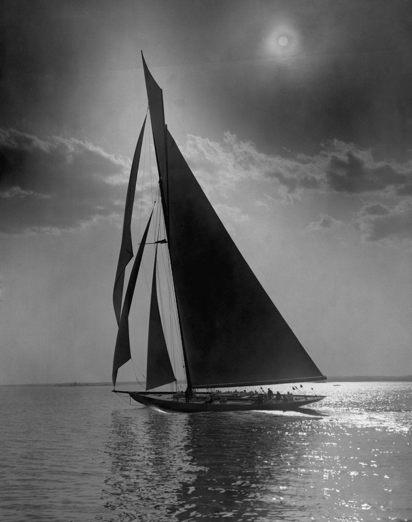 Detail of The Vanitie During the America's Cup by Anonymous
