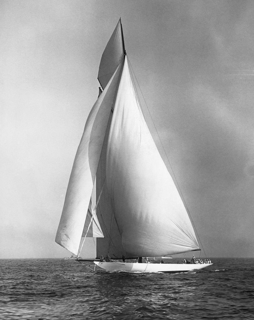 Detail of The Resolute Under Full Sail by Anonymous