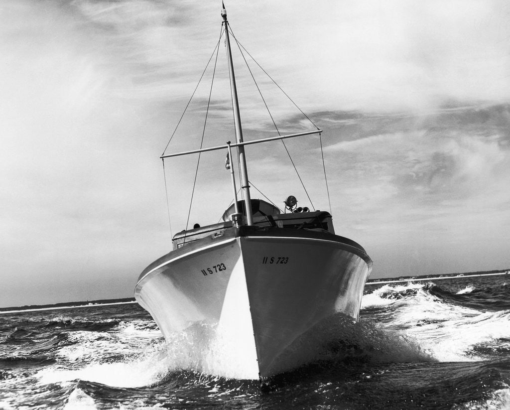 Detail of Power Yacht by Anonymous