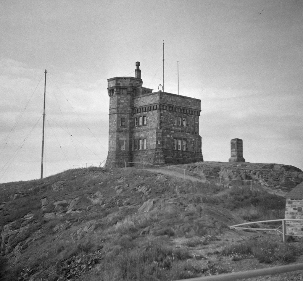Detail of Cabot Tower on Signal Hill by Anonymous