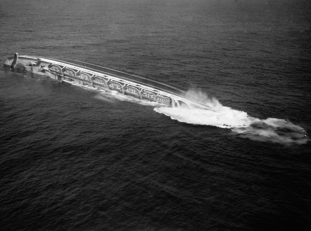 Detail of Andrea Doria Capsizing by Anonymous