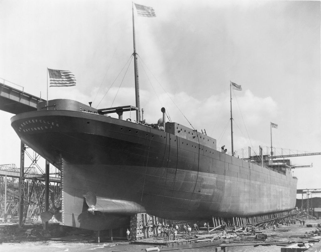 Detail of William Rockefeller Ready to be Launched by Anonymous