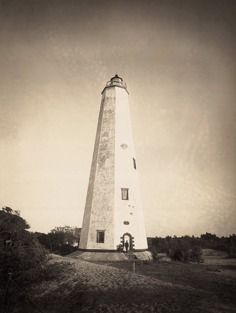 Detail of Lighthouse on Cape Fear by Anonymous