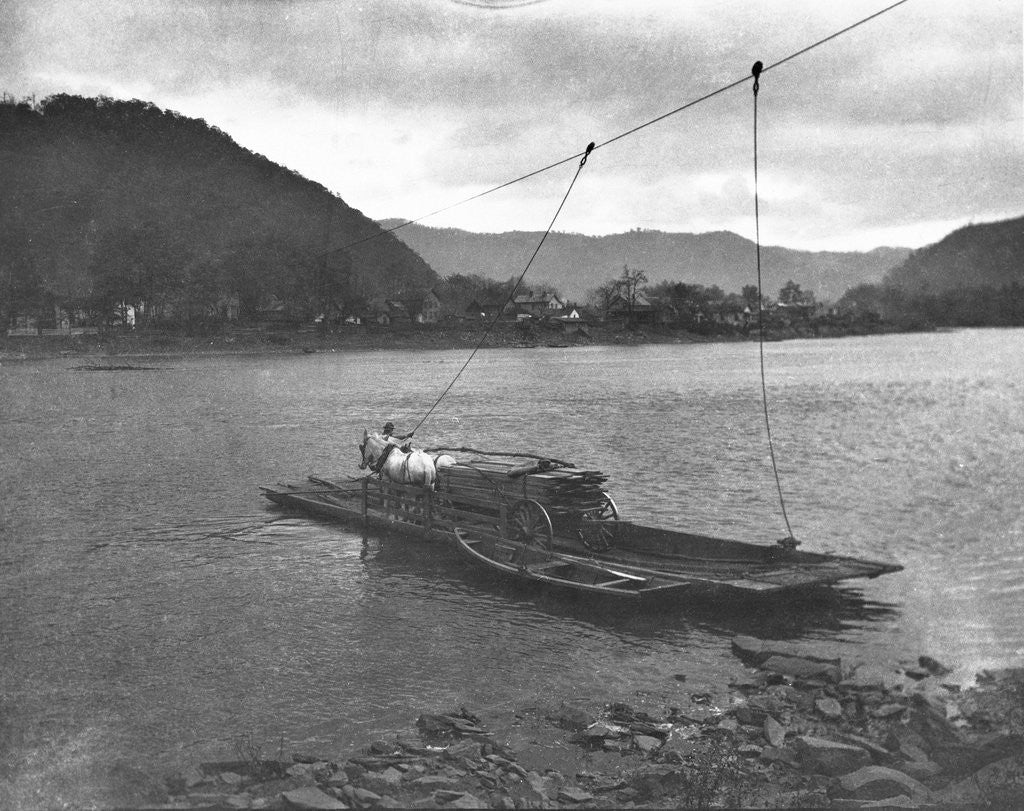 Detail of Cable Ferry by Anonymous