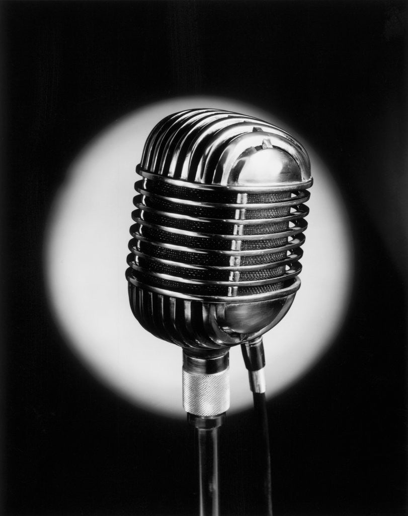 Detail of Radio Microphone by Corbis