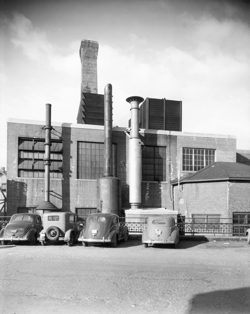 Detail of Outside a Factory by Anonymous