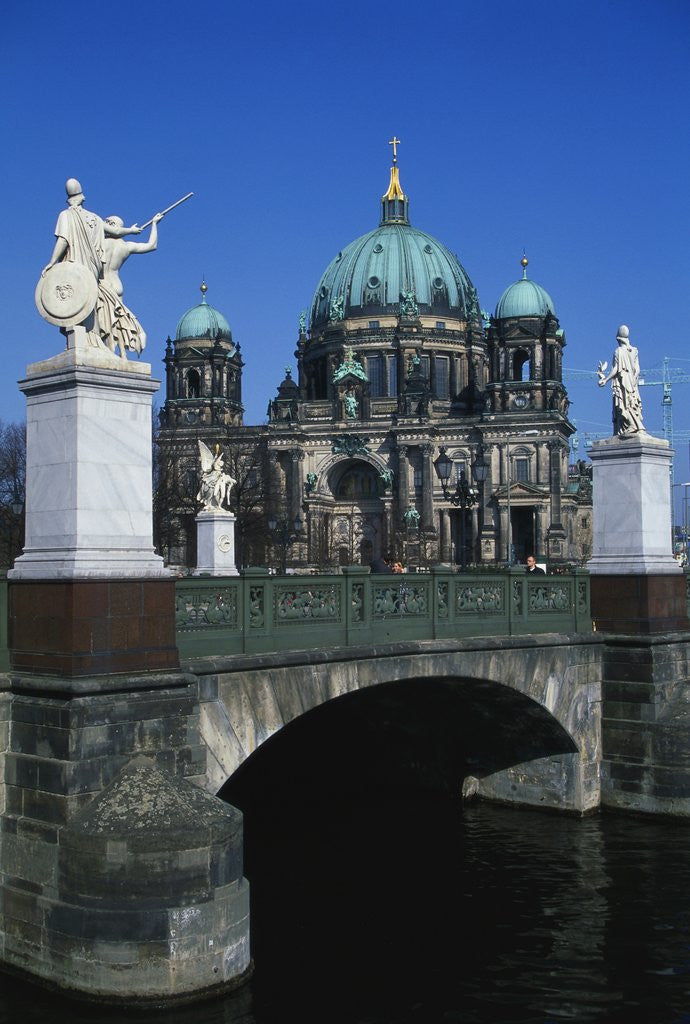 Detail of Castle Bridge and Berlin Cathedral by Corbis