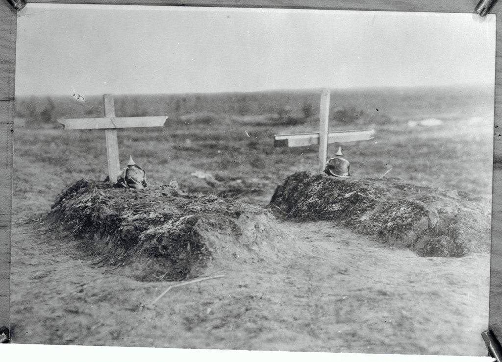 Detail of German Soldiers' Graves by Anonymous