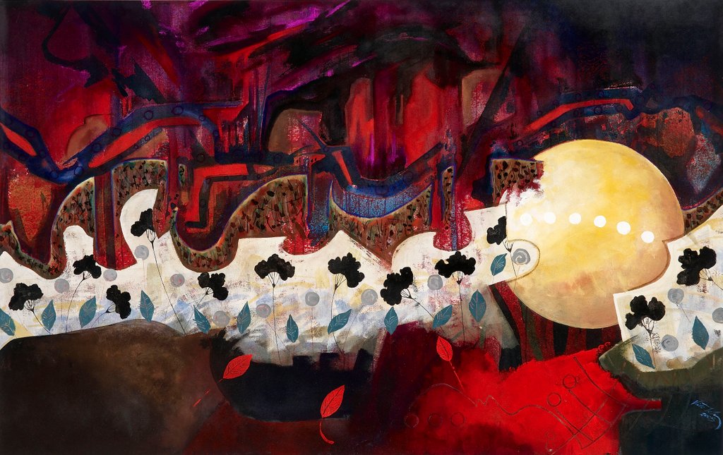 Detail of Inicio De Creación by Vito Loli