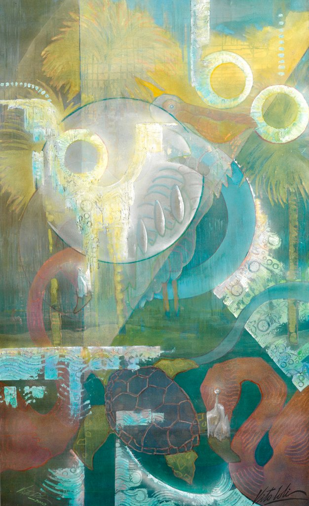 Detail of Animapaz by Vito Loli