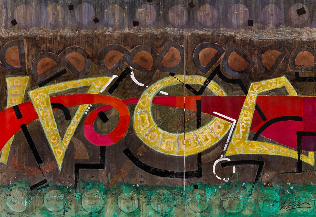 Detail of Abstrageo by Vito Loli