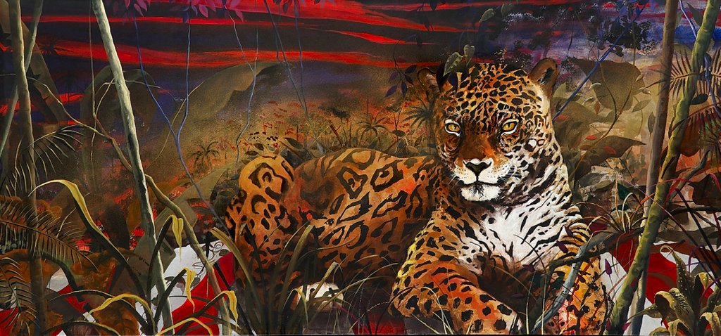 Detail of Tigerwood by Vito Loli