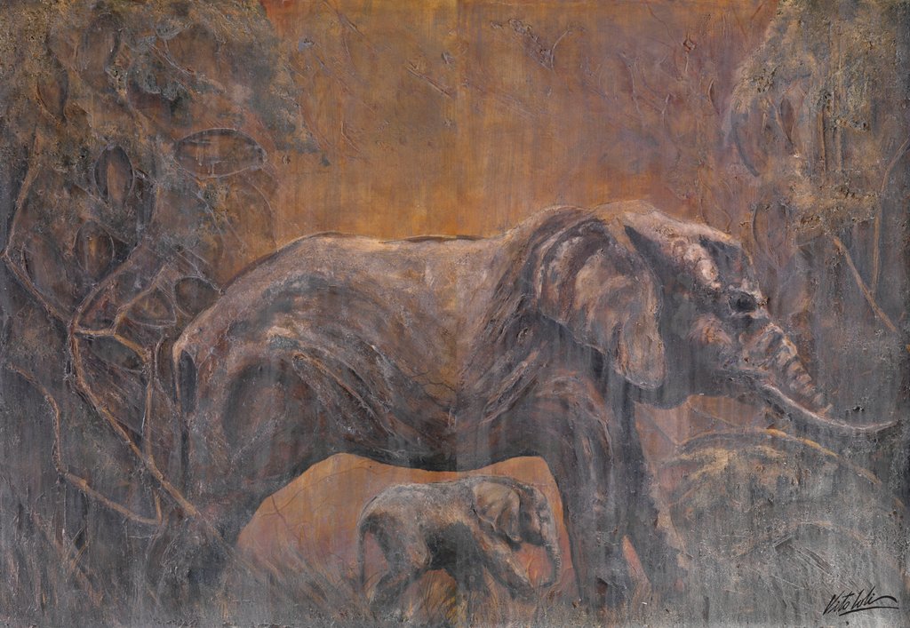 Detail of Elefantmon by Vito Loli