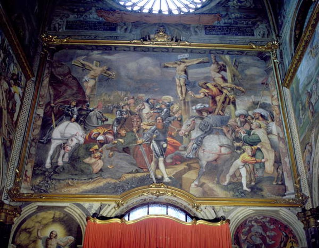 Detail of Crucifixion, 1521 by Giovanni Antonio Pordenone