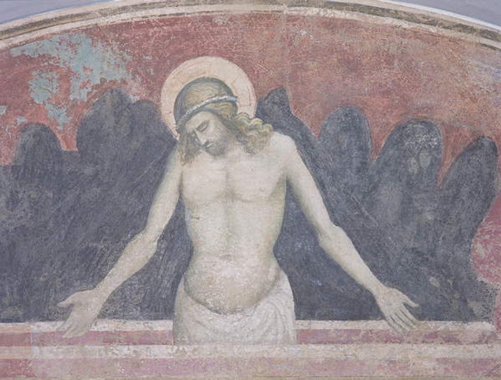 Detail of Cristo in Pieta, 1365-70 by Niccolo di Tommaso