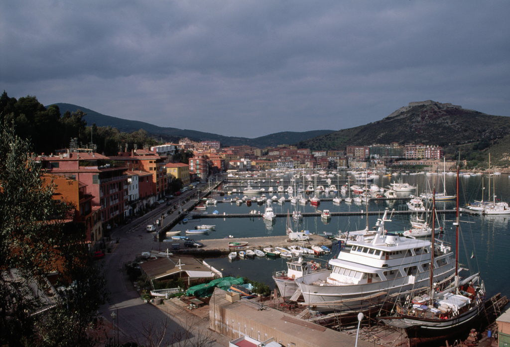 Detail of Porto Ercole, Tuscany by Anonymous
