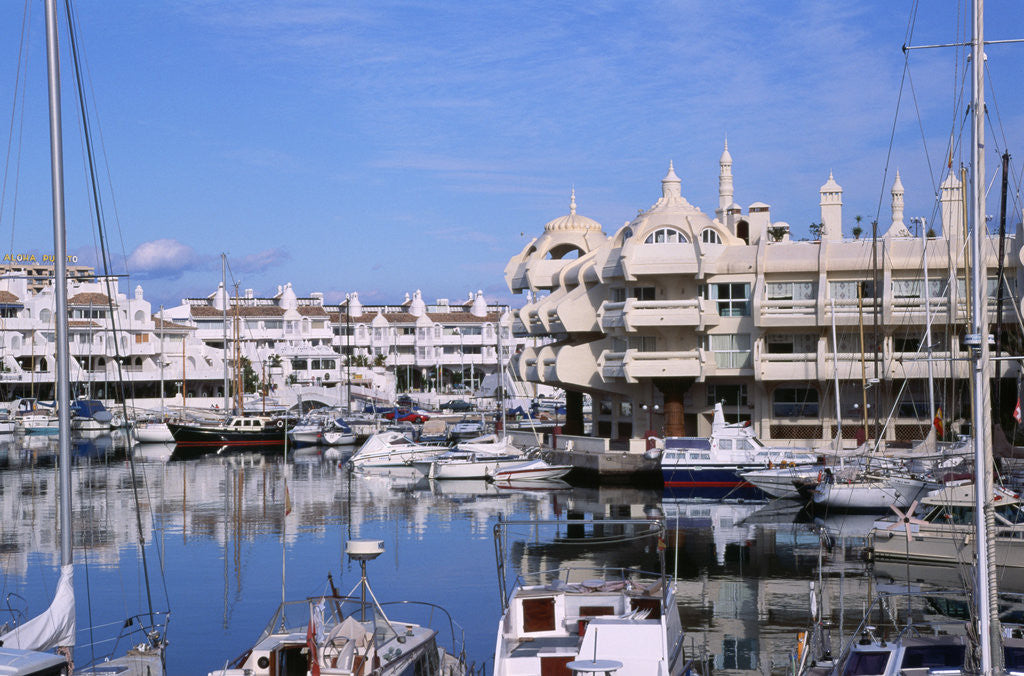 Detail of Marbella Marina by Anonymous