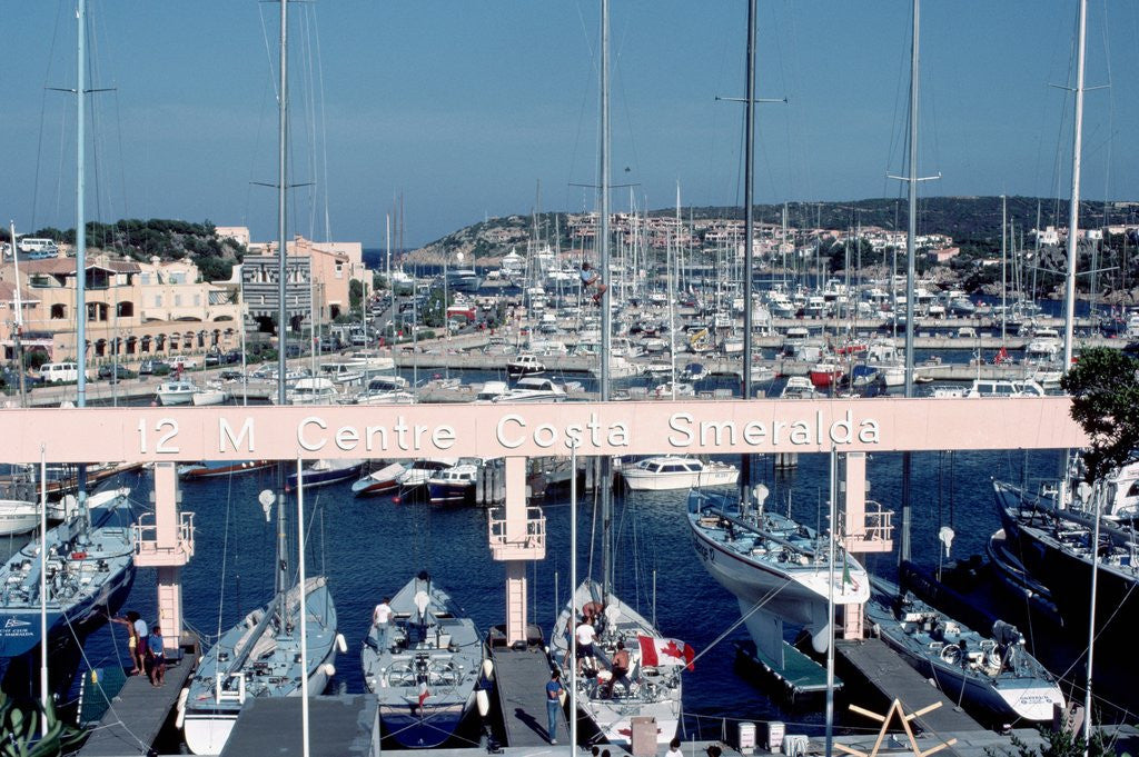 Detail of Marina of Porto Cervo by Anonymous