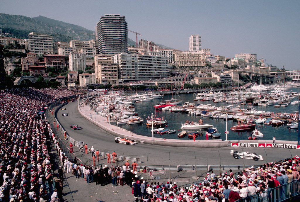 Detail of Monaco Grand Prix by Anonymous