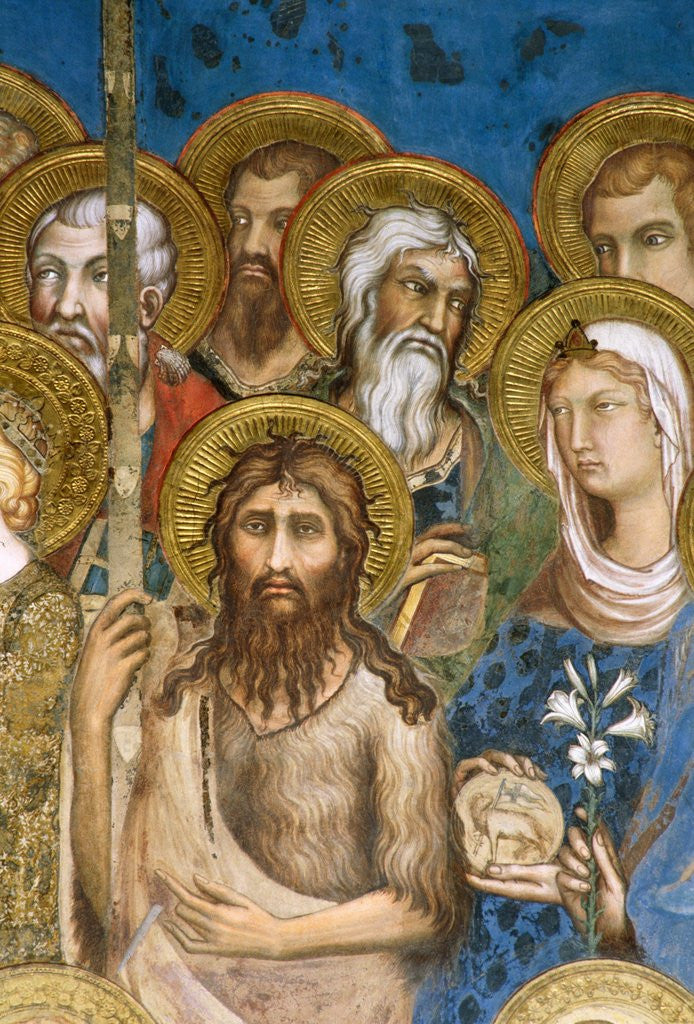 Detail of Detail of Saints and Martyrs from Maesta by Simone Martini