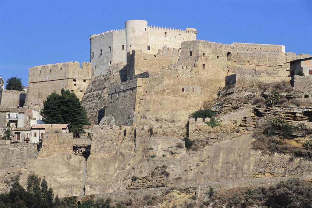 Detail of Castle Fort of Santa Severina by Anonymous