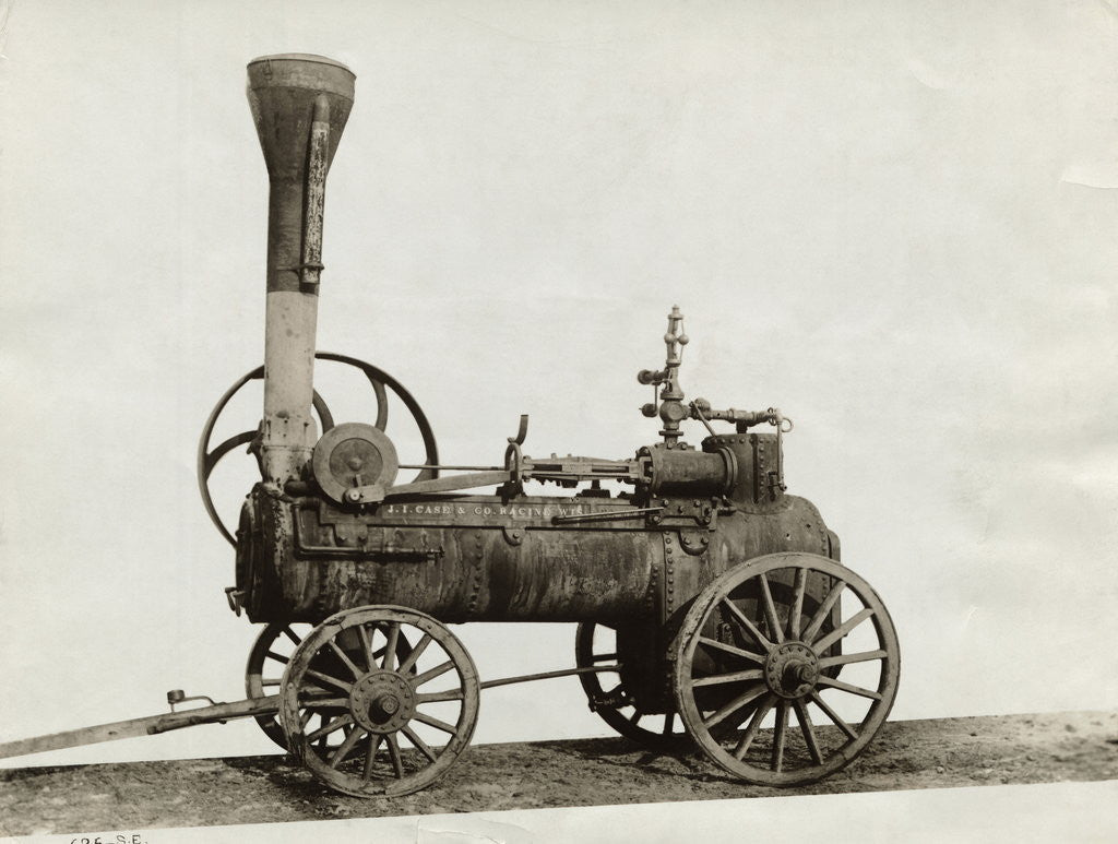 Detail of View of Old Model Engine by Anonymous