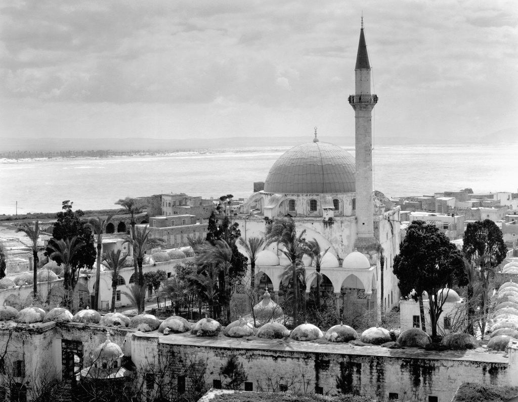 Detail of View of Large Mosque Against Skyline by Anonymous