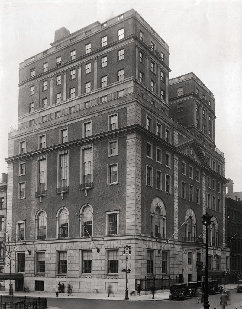 Detail of Exterior View of Union League Club by Corbis