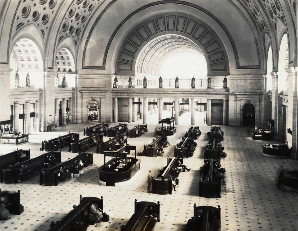 Detail of Interior of Union Station by Corbis