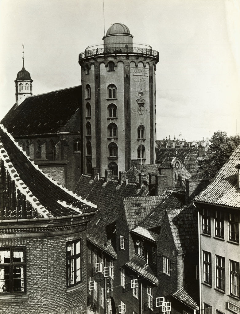 Detail of View of Early But Distinguished Buildings by Anonymous