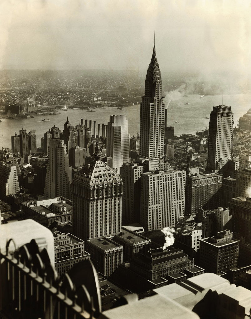 Detail of The Chrysler Building by Anonymous