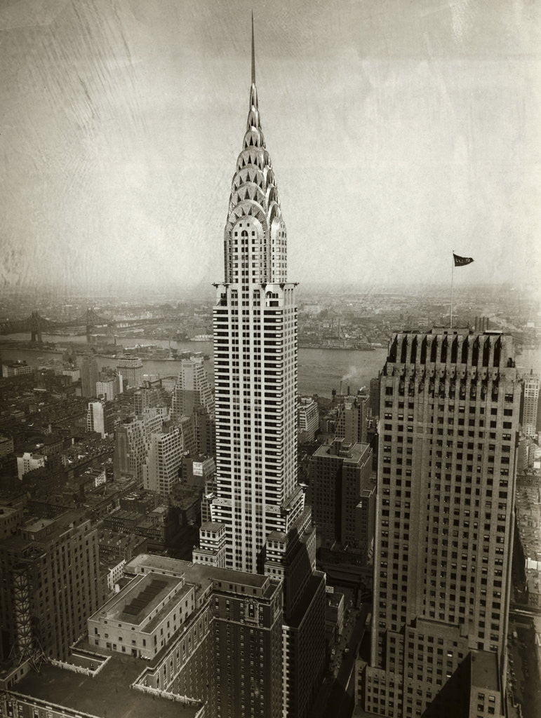 Detail of The Chrysler Building by Anonymous