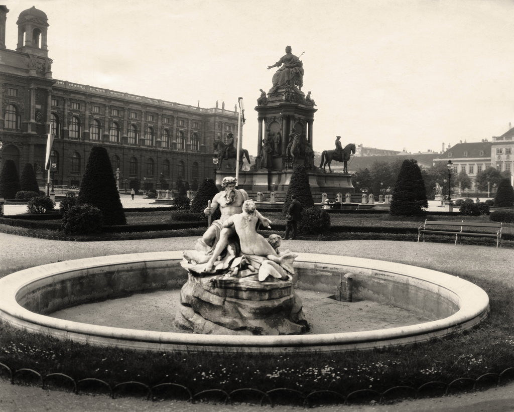 Detail of Statue of Empress Maria Theresia by Anonymous