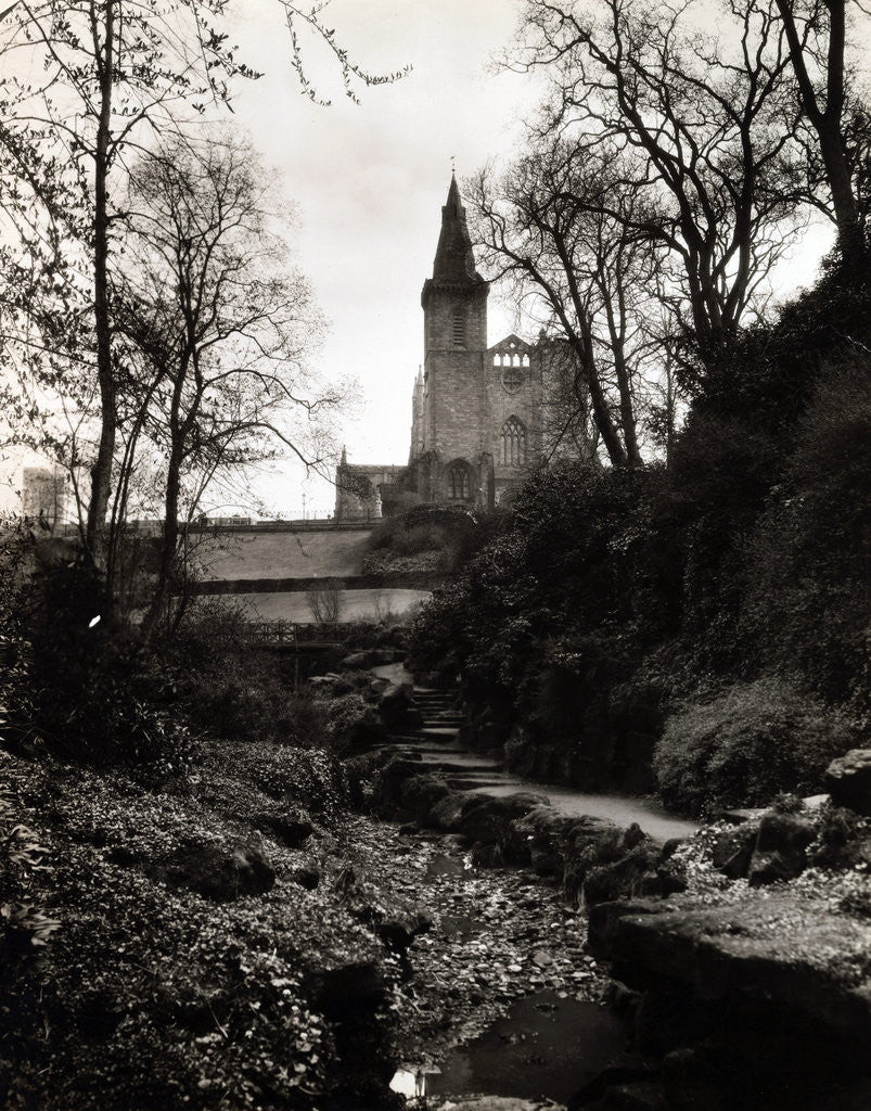Detail of View of Historic Abbey by Anonymous