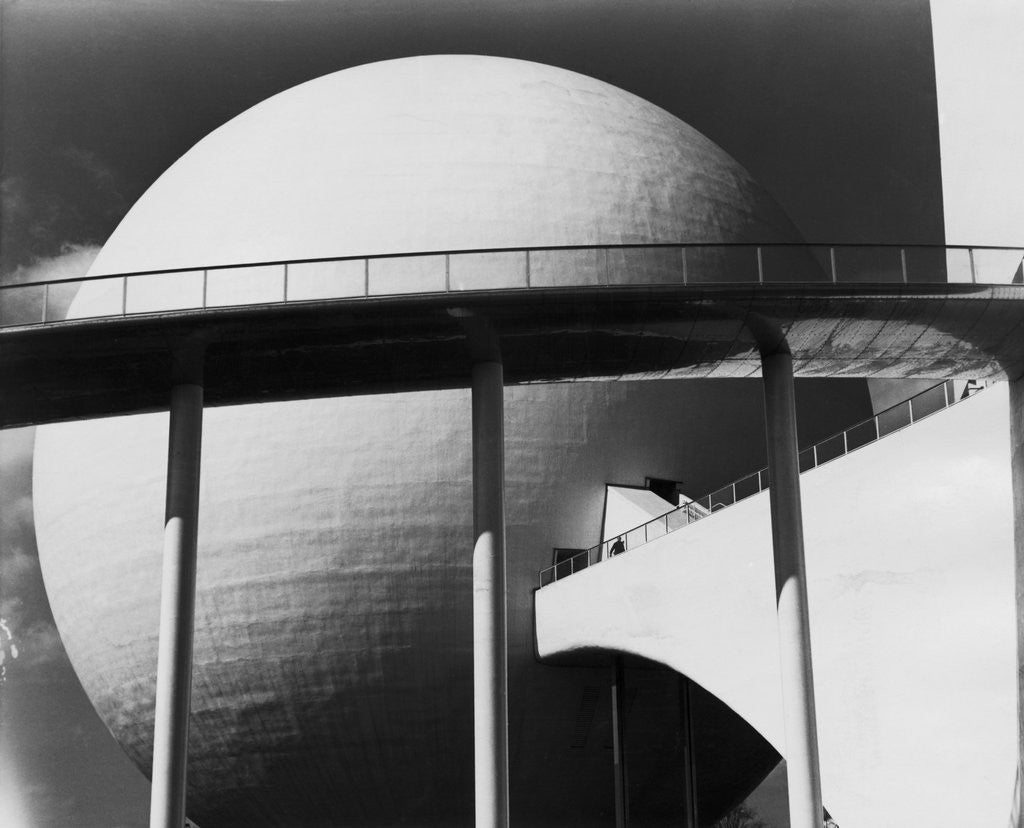 Detail of Perisphere at New York World's Fair by Anonymous