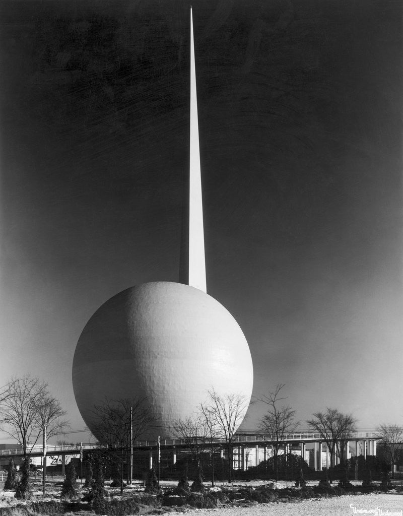 Detail of Terpishor Trylon at New York World's Fair by Anonymous