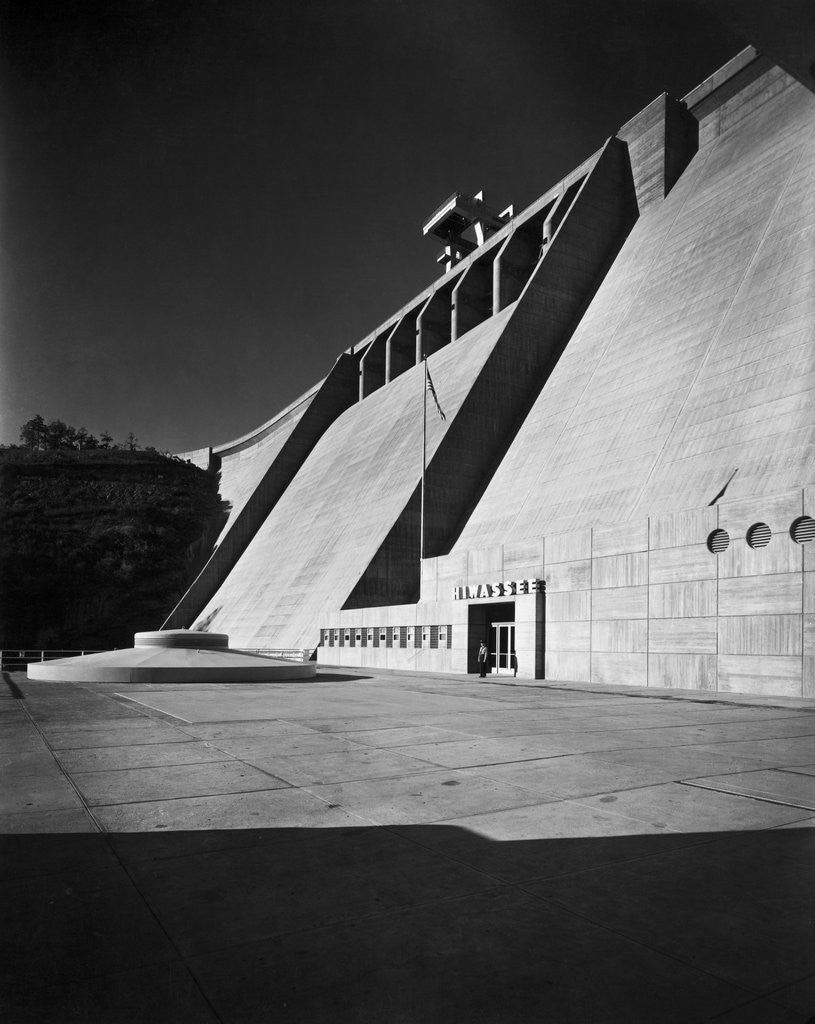 Detail of Nottely Dam by Anonymous