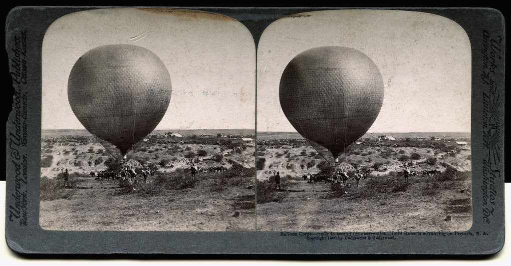 Detail of Balloon Corps on Ground Soon to Ascend by Corbis
