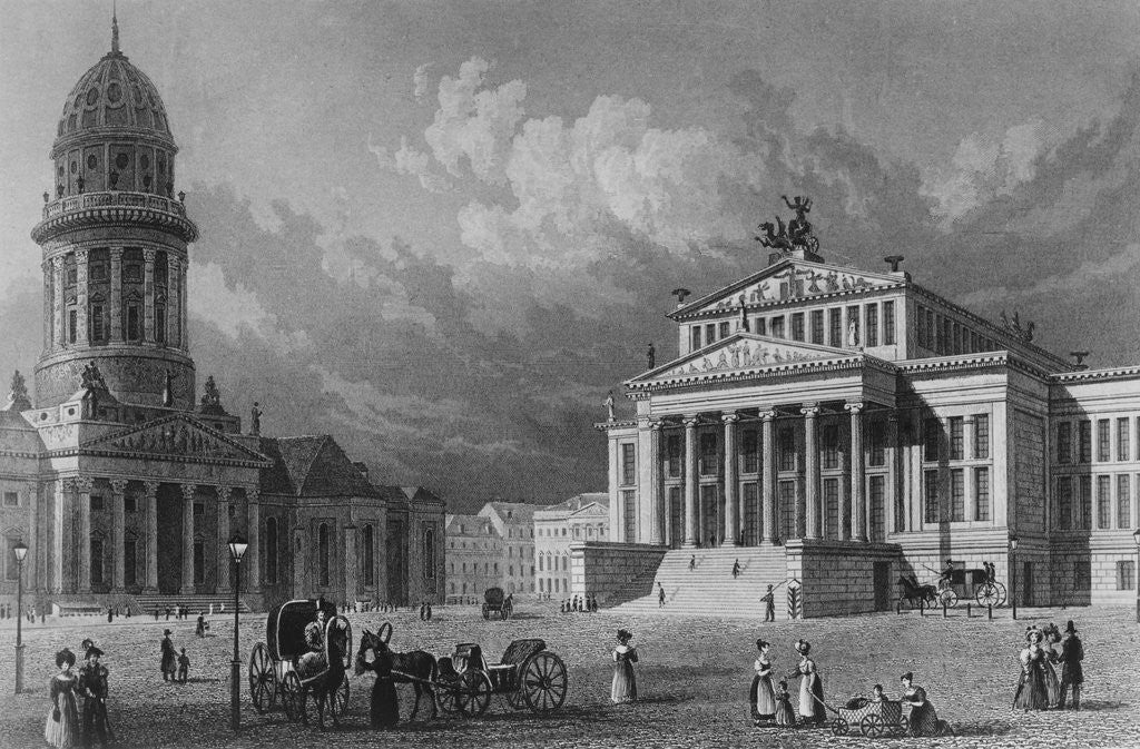 Detail of Berlin Circa 1800s by Anonymous