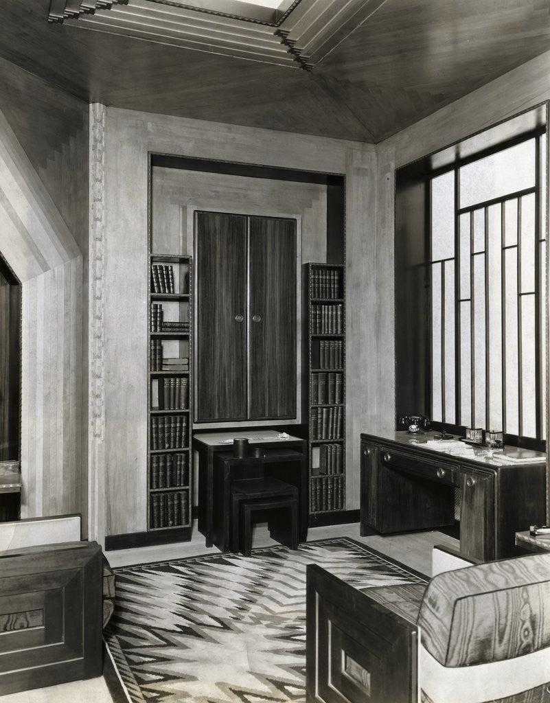 Detail of Interior of Den by Anonymous