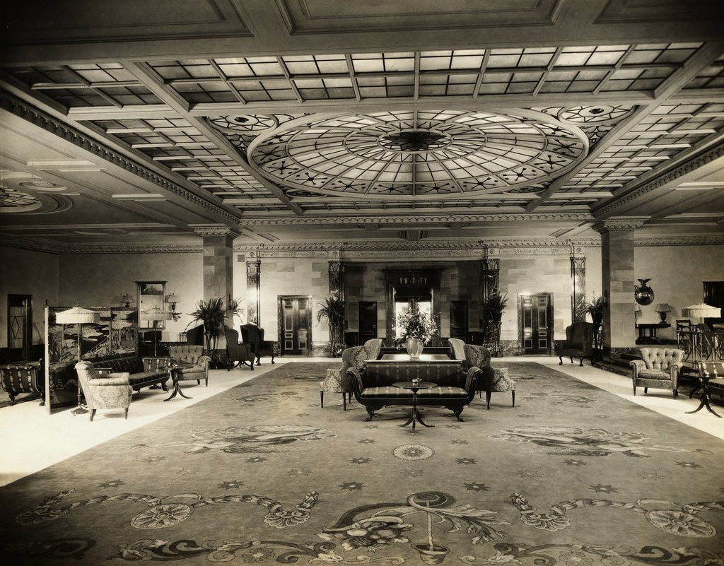 Detail of Interior of Hotel by Anonymous