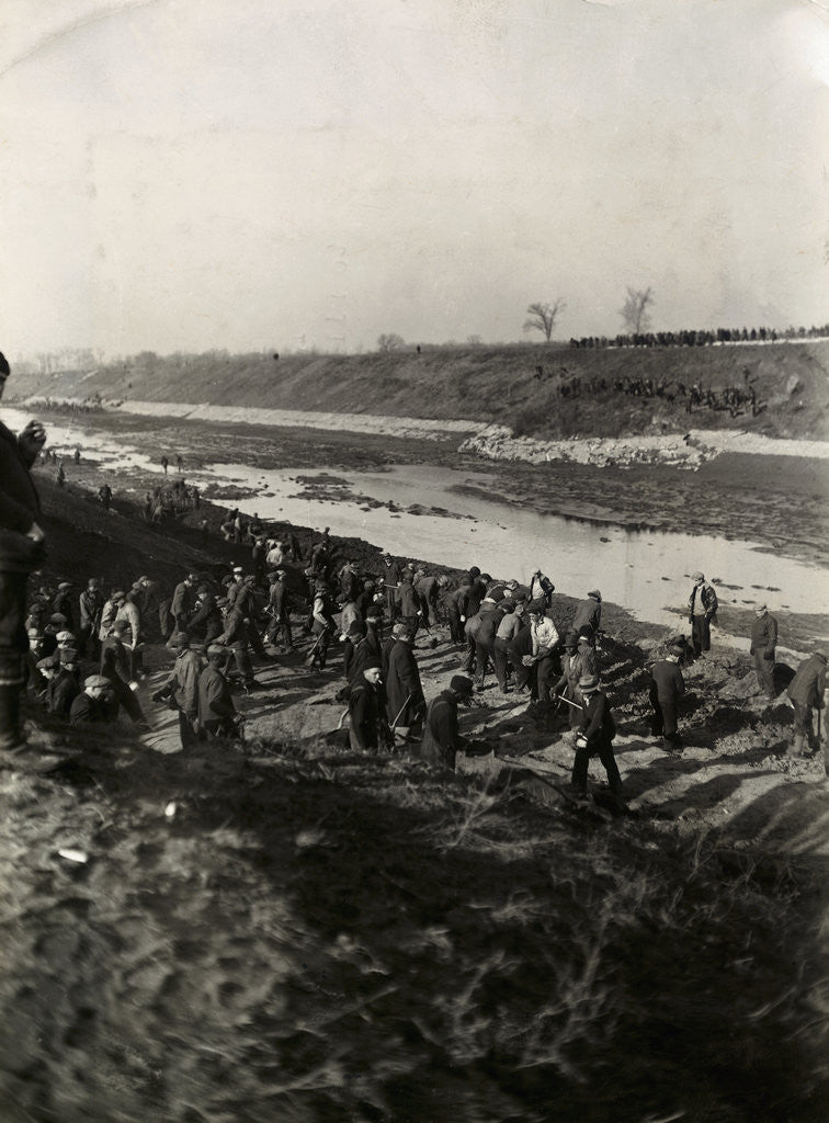 Detail of CWA Workers Replacing Dirt by Corbis