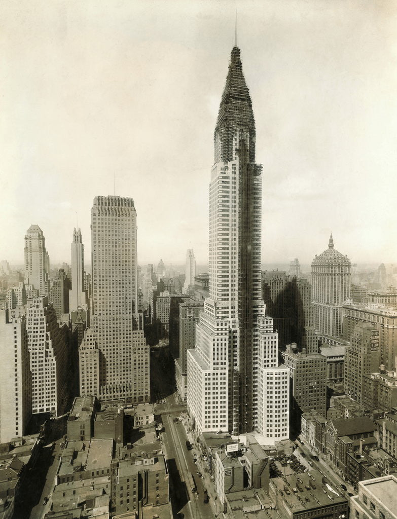 Detail of The Chrysler Building by Anonymous