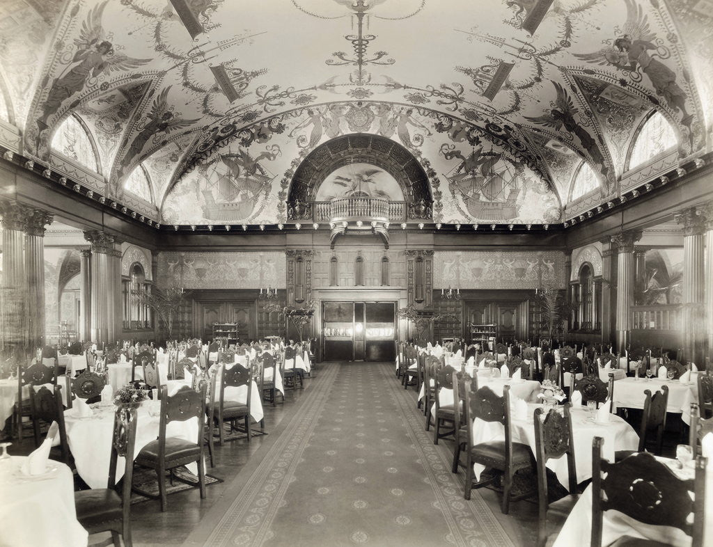 Detail of Ponce de Leon Dining Room Center by Anonymous