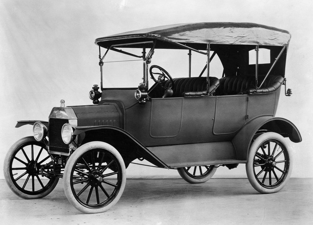 Detail of Early Ford Automobile by Anonymous