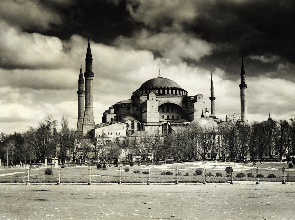 Detail of Long View of St. Sophia by Anonymous